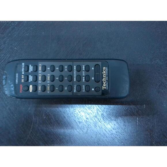 Genuine Technics EUR643806 CD Changer Remote Control For SLPD888, SLPDAA8 OEM - Picture 3 of 6